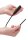 Silcone Vibrating Bullet Plug Extra Long  - Black
