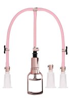 Clitoral & Nipple Pump Set Medium  Rose Gold