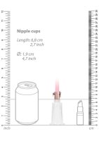Clitoral Nipple Pump Set Medium Rose Gold