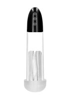 Rechargeable Automatic Cyber Pump with Sleeve  Transparent