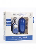 Vibrating Egg with 10 Speeds and Remote Control - Large