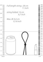 Erektion Booster schwarz Penisring