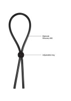 Erektion Booster schwarz Penisring