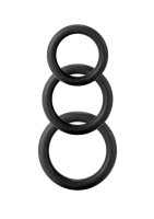 Twiddle Rings 3 Gr&ouml;&szlig;en schwarz Penisringe