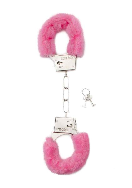 Furry Handcuffs Pink
