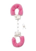 Furry Handcuffs Pink