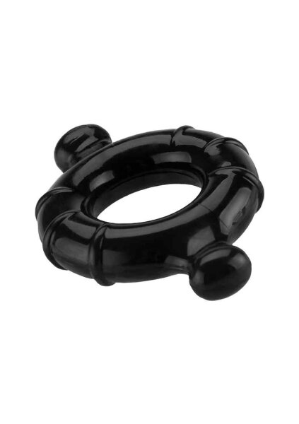 Gummy Ring Large Black