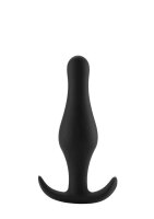 Butt Plug with Handle Small Black 2,8 cm