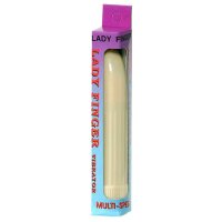 Ladyfinger Vibrator White