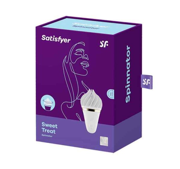 Satisfyer - Sweet Treat Spinnator White