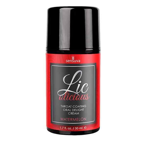 Sensuva - Lic-o-licious Oral Delight Cream Watermelon 50 ml