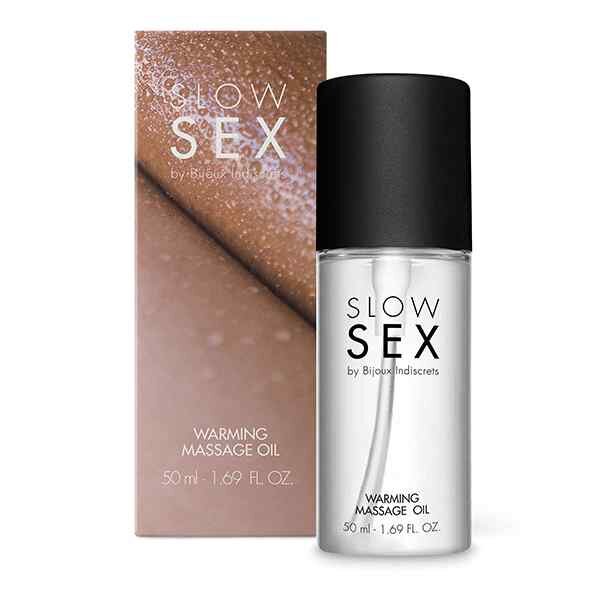 Bijoux Indiscrets Slow Sex Warming Massage Oil 50 ml