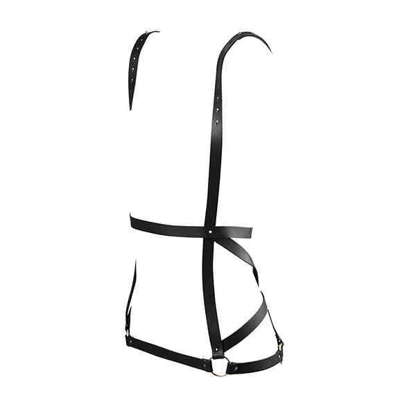 Bijoux Indiscrets Maze Arrow Dress Harness Black