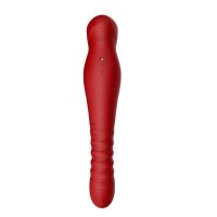 Zalo King Vibrating Thruster Wine Red