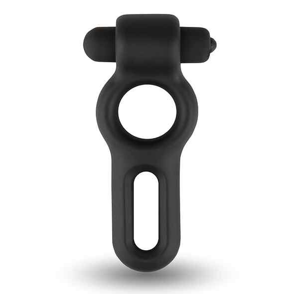 VelvOr Rooster Drake Double Ring Design Cock Ring with Vibrating Bullet