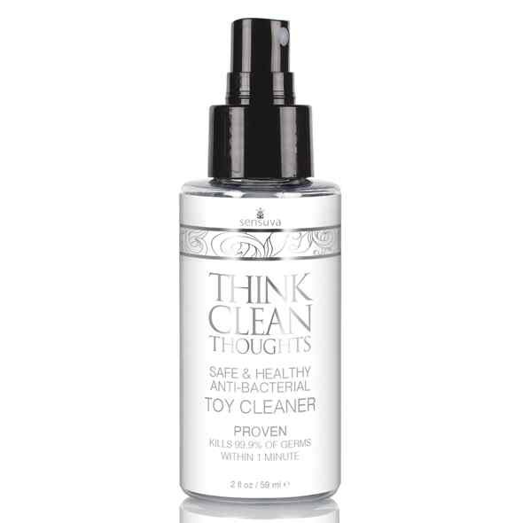 Sensuva Think Clean Thoughts Anti Bacterial Toy Cleaner 59 ml