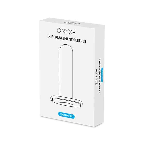 Kiiroo Onyx+ Replacement Sleeve Standard Fit x 3