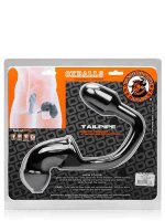 Oxballs TAILPIPE Cock Cage Anal Lock Black