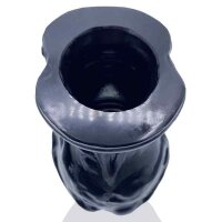 Oxballs PIGHOLE Squeal FF Veiny Hollow Plug -  Black