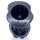 Oxballs PIGHOLE Squeal FF Veiny Hollow Plug -  Black