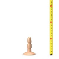 Hung System Suction Cup Plug Flesh