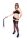 Leather Black Whip Soft - 24 Strings