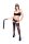 Leather Black Whip Soft - 70 Strings