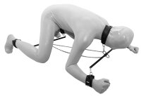 Prisoner`s Bar/Chains Set /w Leather Cuffs