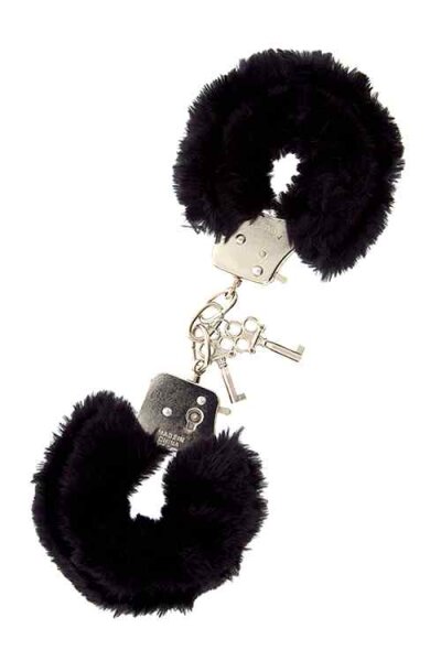 Dream Toys Handcuffs With Plush Black