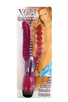 Xcel Double Penetratiing Vibrator Purple
