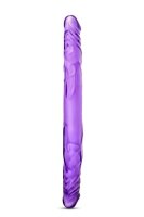B Yours - 14 Inch Double Dildo Purple