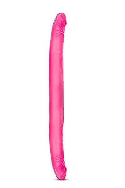 B Yours - 16 Inch Double Dildo Pink