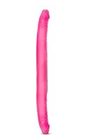 B Yours - 16 Inch Double Dildo Pink