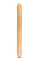 B Yours - 18 Inch Double Dildo Beige