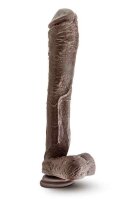Dr. Skin - Mr. Ed 13 Inch Dildo Chocolate