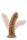 Dr. Skin Cock Suction Cup Mocha 20.5cm