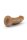Dr. Skin Cock Suction Cup Mocha 20.5cm