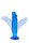B Yours Sweet N Small Dildo Blue 16,5 cm
