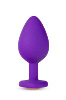 Temptasia - Bling Plug Medium Purple 3,5 cm
