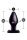 Anal Adventures - XL Plug Black 5 cm