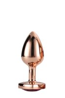 Gleaming Love Rose Gold Plug Small 2,7 cm