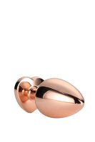 Gleaming Love Rose Gold Plug Small 2,7 cm