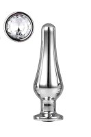Gleaming Love - Silver Pleasure Plug M 3,4 cm