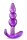 B Yours - Triple Bead Anal Plug Purple 2,5 cm
