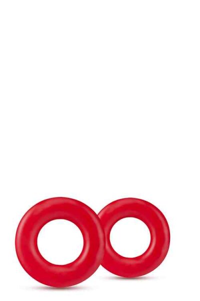 Stay Hard Donut Rings Red