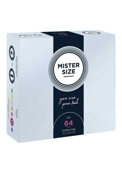 MISTER SIZE SIZE 64 mm Kondome (36-er Set)