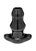 Double Tunnel Plug Medium Black