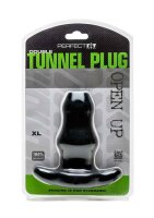 Double Tunnel Plug X- Large Black
