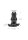 Double Tunnel Plug X- Large Black