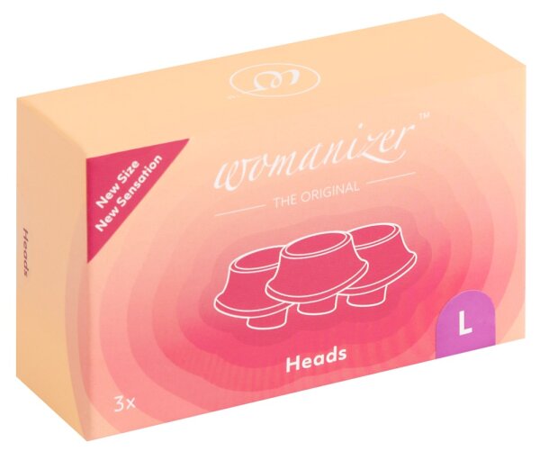 Womanizer 3x Ersatzkappen lila L